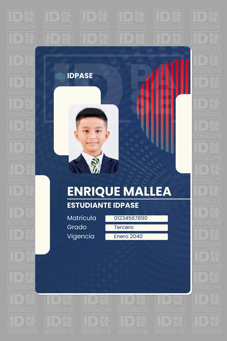 Credenciales PVC para Primaria